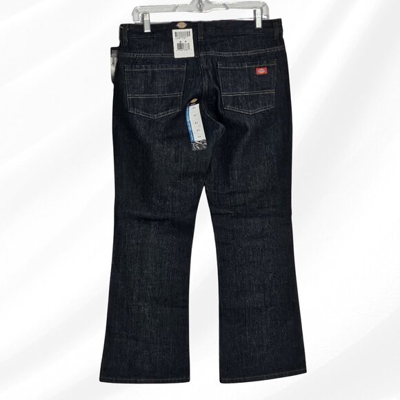 2/$30 Dickies Womens 5 Pocket Relaxed Fit Jeans Size 8P NWT - Picture 3 of 8